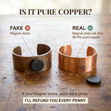 Elm Copper Cuff Bracelet