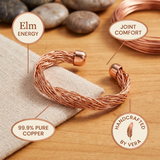 Elm Copper Cuff Bracelet