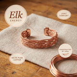 Elk Copper Bracelet