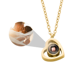 Personalized Heart Photo Necklace