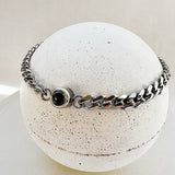 Cuban Chain Photo Bracelet