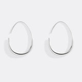 Fluid Hoop Earrings