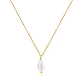 Dainty Pearl Drop Necklace