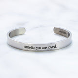 Customize Your Personalizable Cuff Bracelet