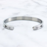 Mama Bear & Her Baby Bears Engraved Cuff Bracelet