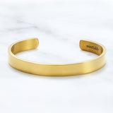 Beautiful Girl You Can Do Hard Things Cuff Bracelet