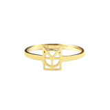 Monogram Name Ring