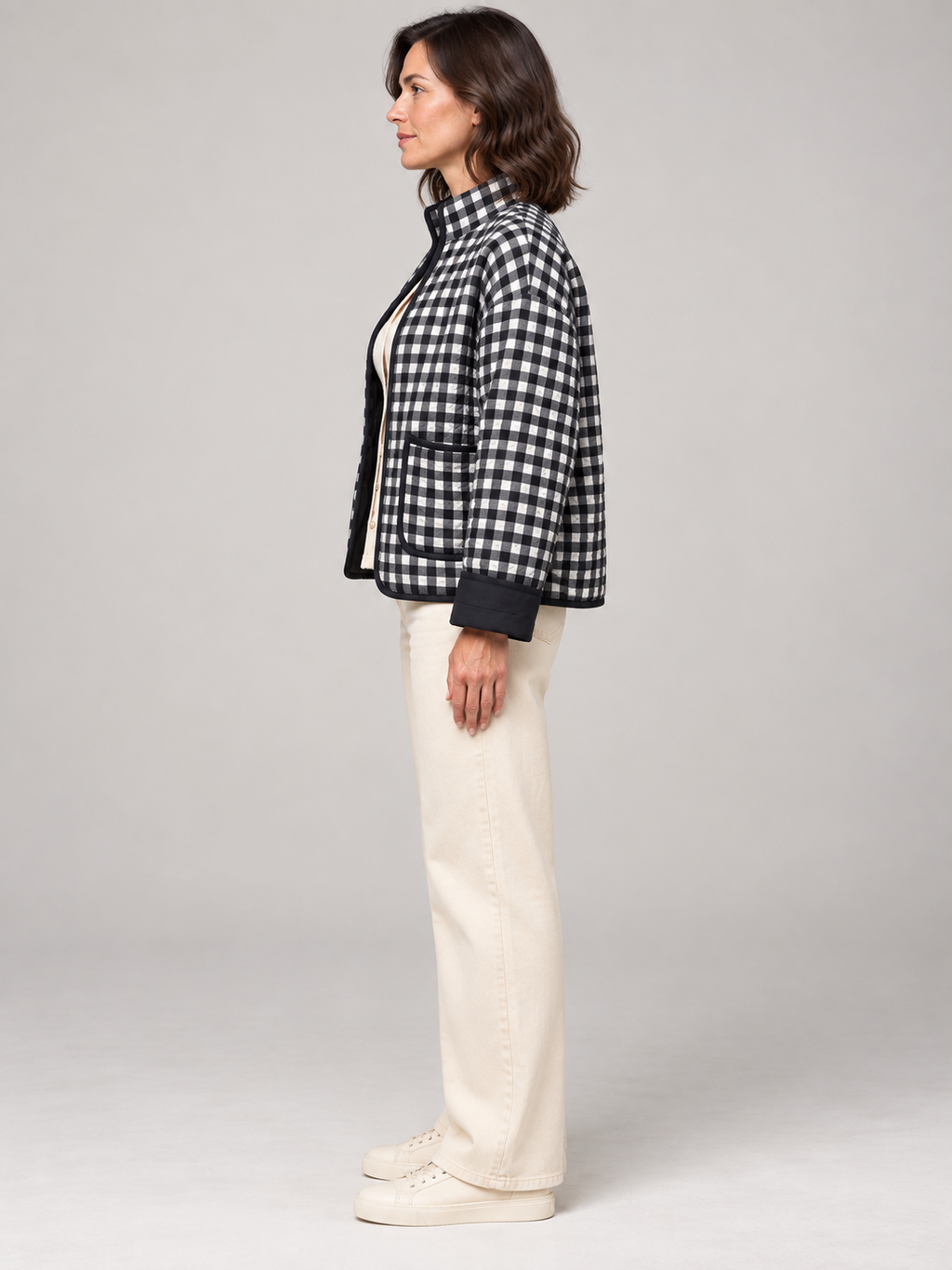 SALENTINE™ - Chic Print Style Long Sleeve Jacket