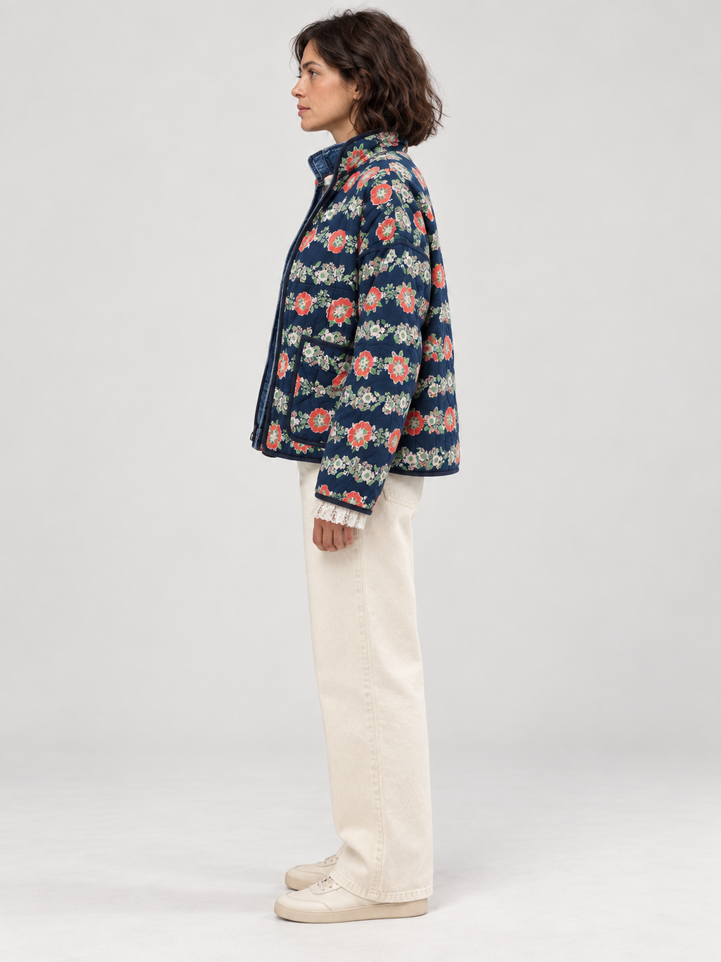 SALENTINE™ - Chic Print Style Long Sleeve Jacket