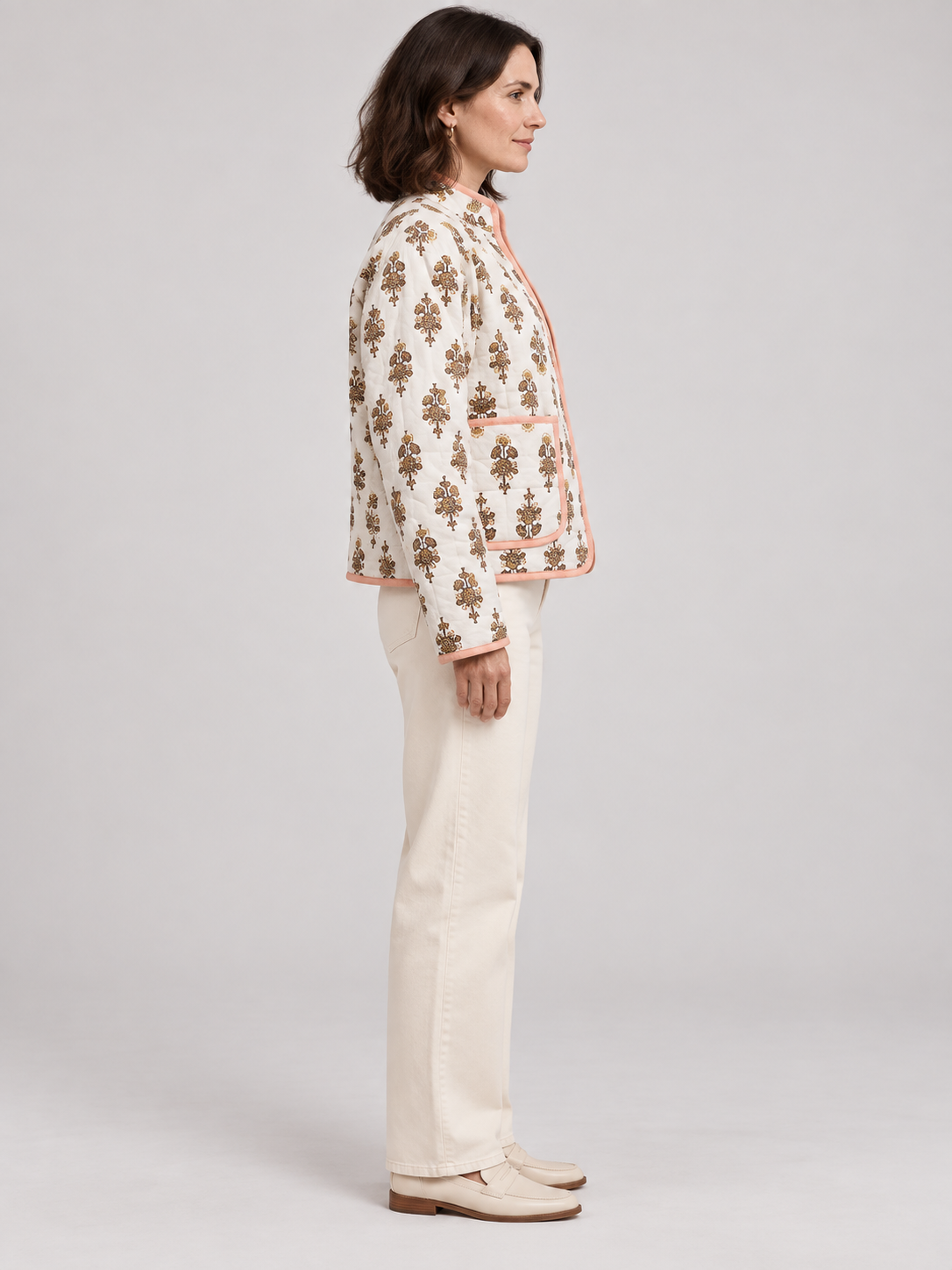 SALENTINE™ - Chic Print Style Long Sleeve Jacket