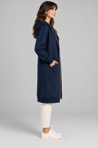TIOMARA™ - Casual Zip Up Oversized Long Jacket