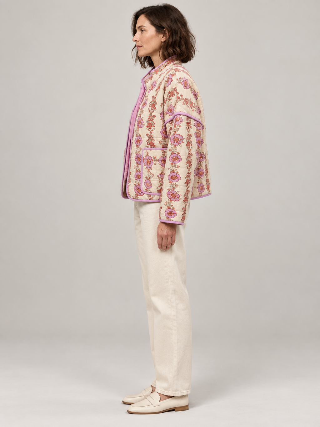 SALENTINE™ - Chic Print Style Long Sleeve Jacket