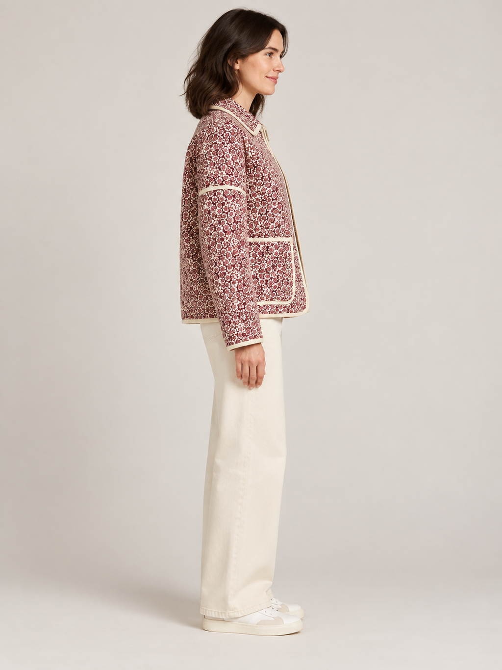 SALENTINE™ - Chic Print Style Long Sleeve Jacket