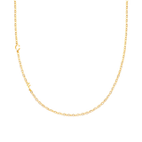 Sideways Initials Necklace