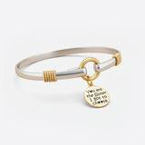 Sister I Got To Choose - Two-Tone Custom Charm Bracelet