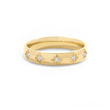 Star Set Stacking Ring
