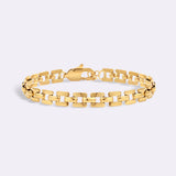Timepiece Link Chain Bracelet