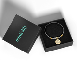 Bonus Daughter - Two-Tone Custom Charm Bracelet