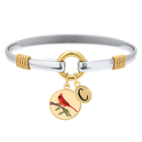 Cardinal - Two-Tone Custom Charm Bracelet